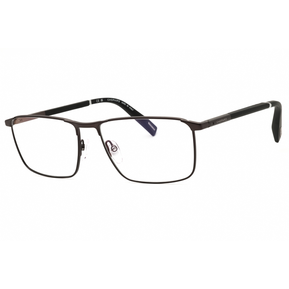 NWT Chopard VCHL76-0RAB Gold Black Rectangle 58mm Eyeglasses